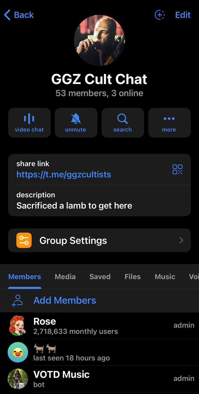 VIP access to GGZCULT CHAT